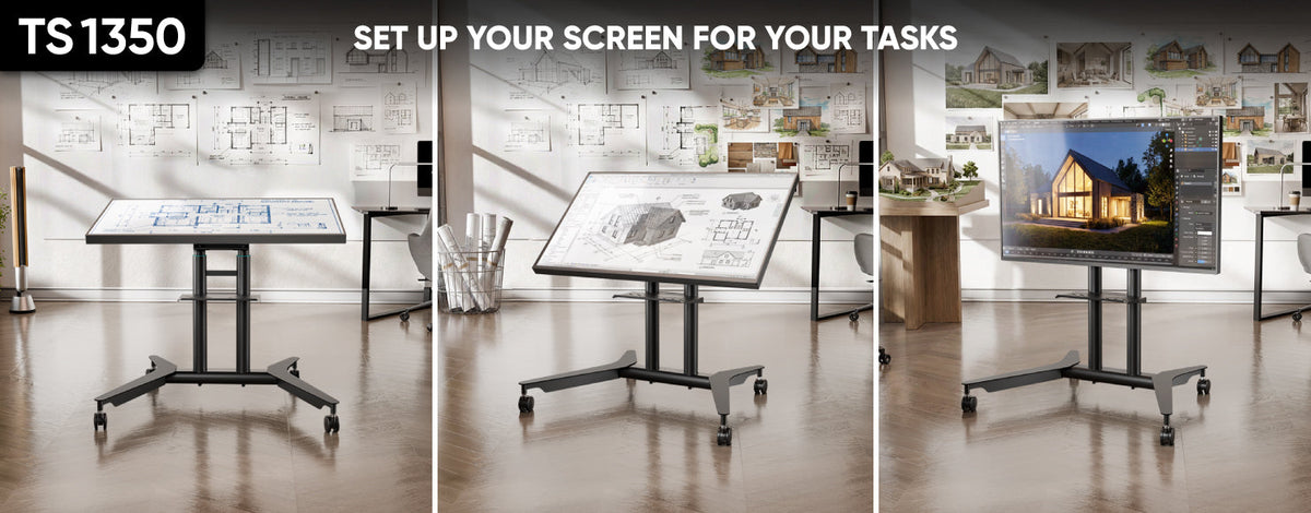 TS1350 mobile TV stand