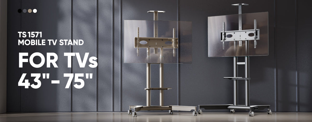 Mobile TV Stand TS1571 for Screens up to 75”