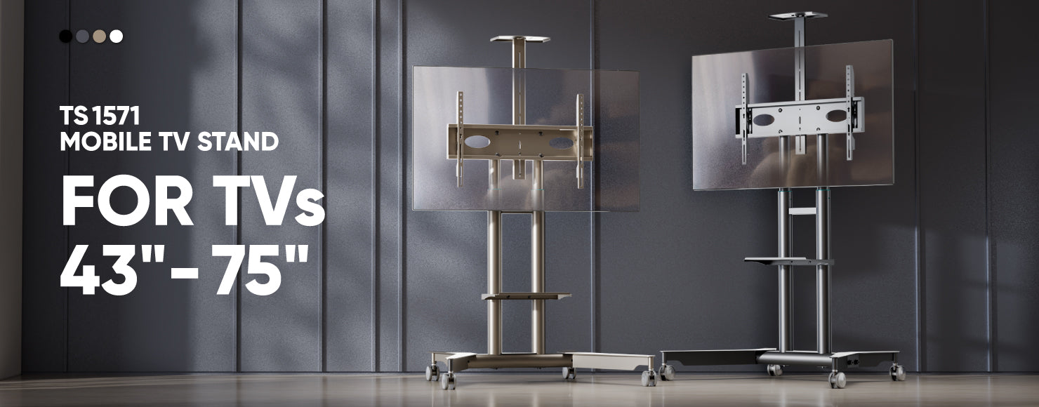 Mobile TV Stand TS1571 for Screens up to 75”