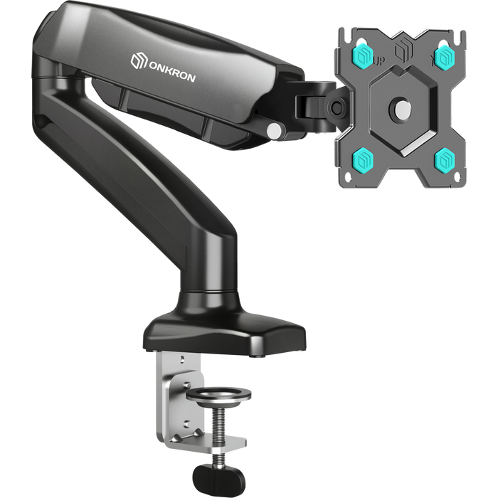 Desk Mount for Monitor 13"-32" max 8 kg, Tilt-Swivel, with Rotation, Black G80