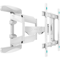 Tilting and swiveling TV bracket for 40