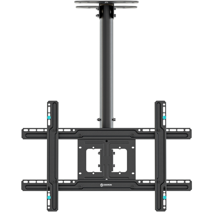 Ceiling mount for TV 32"-80" max 68 kg, tilt-swivel, black N1L