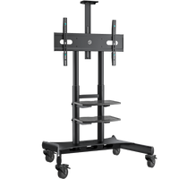 Mobile TV stand for TVs 50